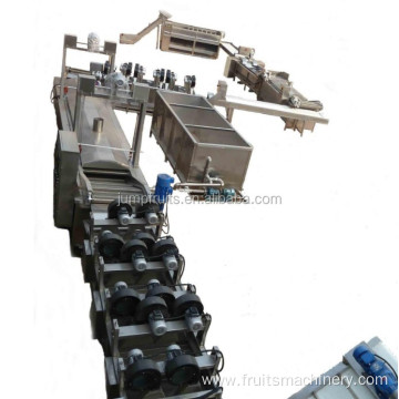 French fries production line washing and peeling machine